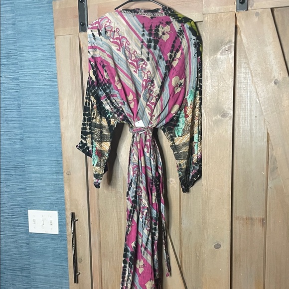 Multicolor Women's Robe - Picture 3 of 3